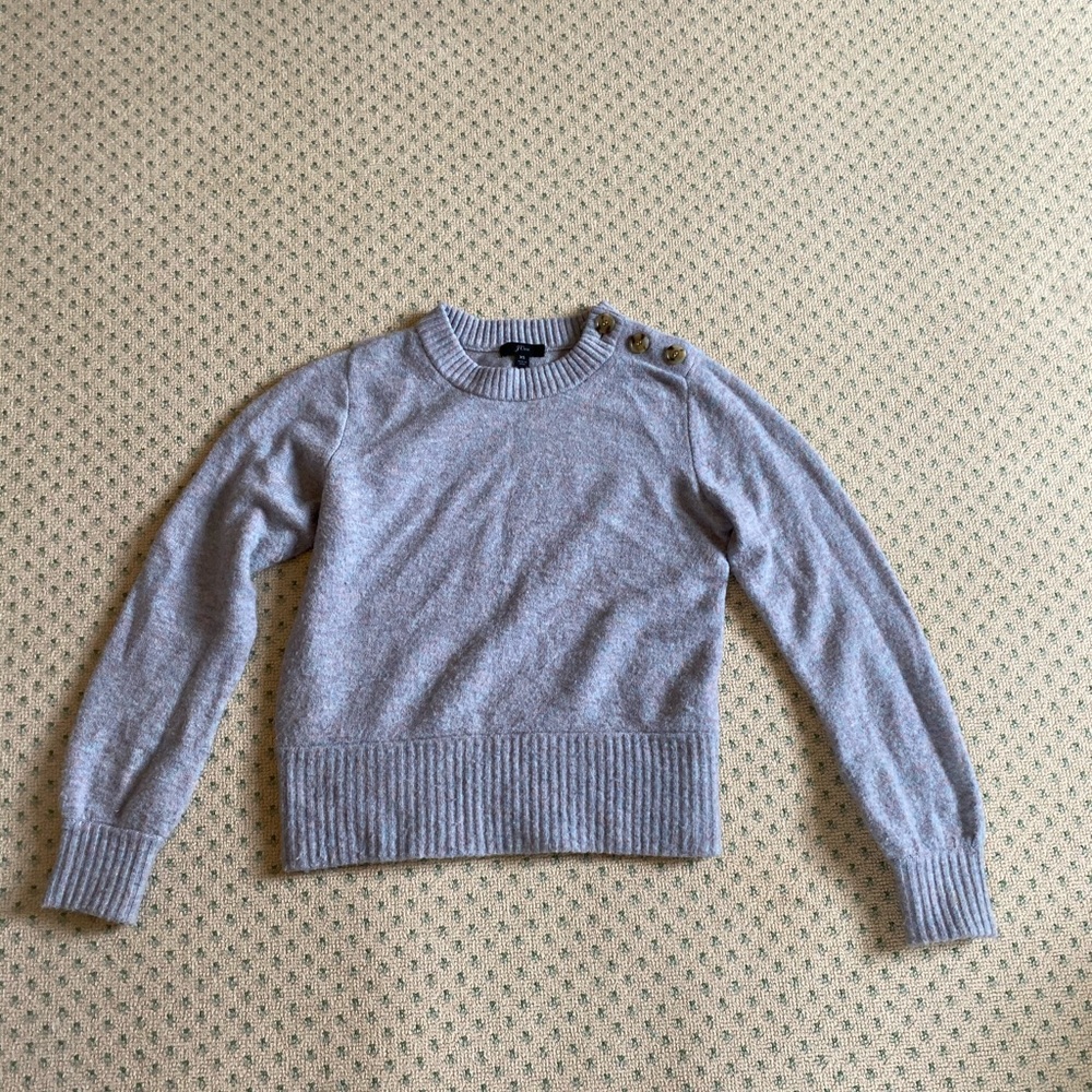 J.Crew blue sweater in size XS